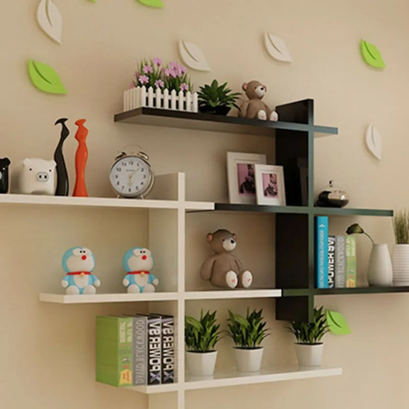 1 Set of Arm Floating Book Shelf |  Modern Floating Shelf