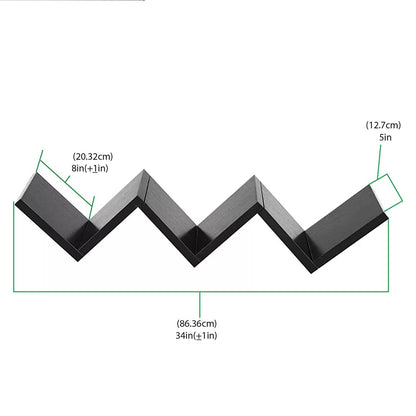 Set Of 2 W Shape Wall Shelves | Modern Shelves for Home